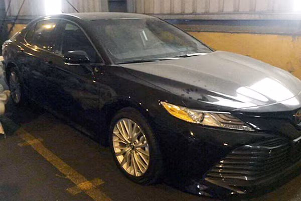 toyota camry 2018 dau tien xuat hien tai viet nam