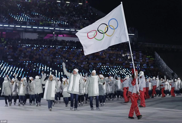 xem lai anh le khai mac day mau sac cua olympic pyeongchang 2018