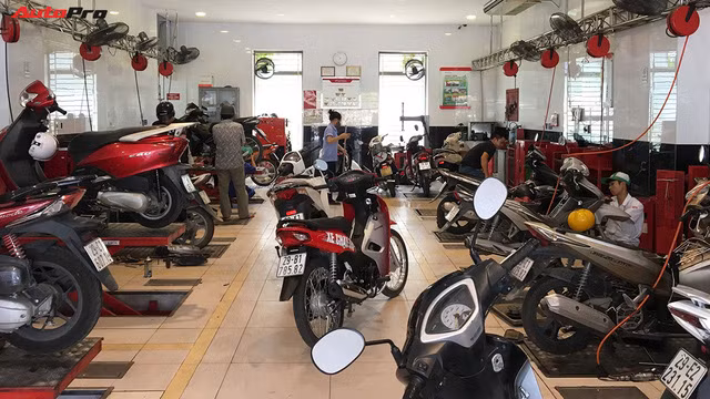 kinh nghiem cham soc xe may dung cach de don tet