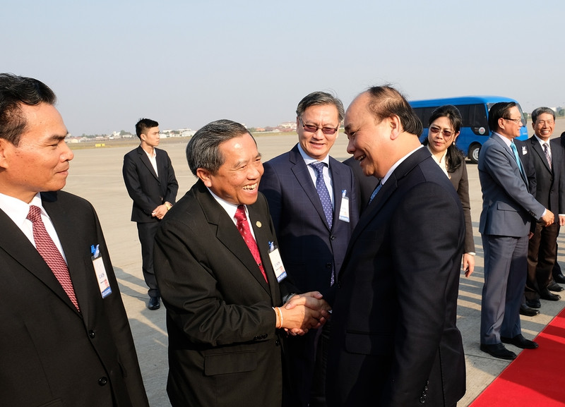 Ảnh: VGP/Quang Hiếu dua quan he viet lao len tam cao moi