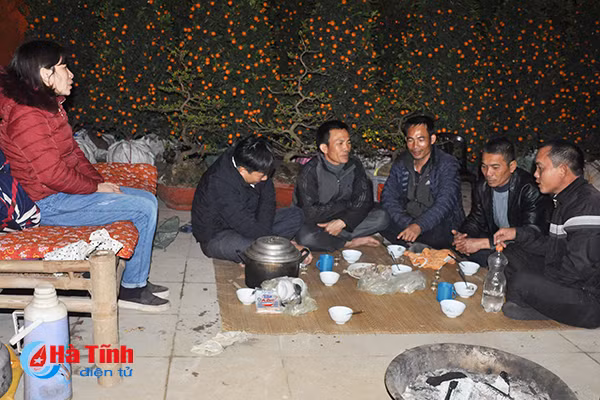 trang dem canh quat trong dao trong gia ret