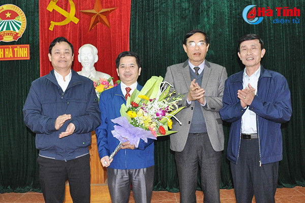 Ông Bùi Nhân Sâm tái đắc cử Chủ tịch Hội Nông dân Hà Tĩnh khóa IX