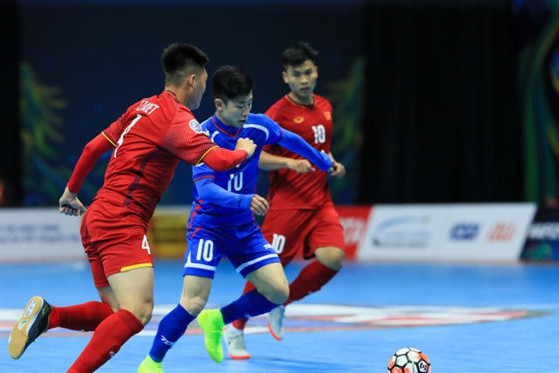 viet nam roi vao nhanh tu than o vck futsal chau a 2018
