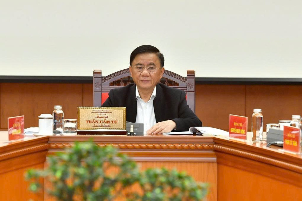 Thường trực Ban Bí thư Trần Cẩm Tú (Ảnh: Báo Nhân dân). 2.jpg