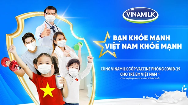 Vinamilk khởi động chiến dịch “Bạn khoẻ mạnh, Việt Nam khoẻ mạnh”