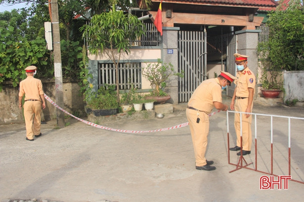 Thu hẹp vùng cách ly y tế tại thị trấn Thạch Hà