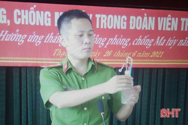 Truyền thông trực tuyến về phòng chống ma túy cho hơn 5.000 ĐVTN Thạch Hà