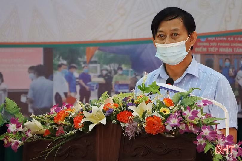 Cẩm Xuyên tiếp nhận hơn 3 tỷ đồng ủng hộ Quỹ Phòng, chống dịch bệnh Covid-19