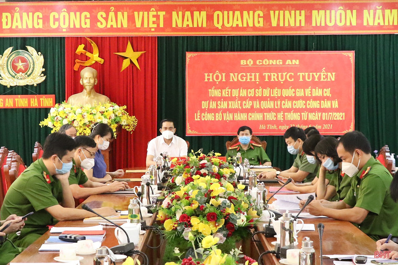 Thủ tướng Chính phủ tặng bằng khen Công an Hà Tĩnh về thành tích cấp căn cước công dân