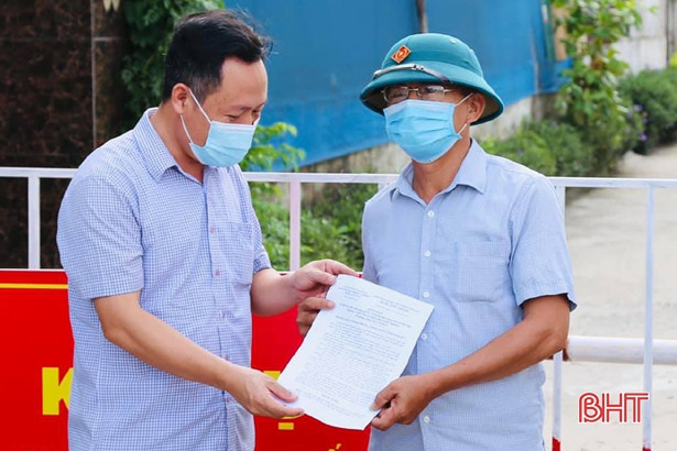 Kết thúc cách ly y tế thôn Thọ - Thạch Liên, thôn Trung Hoà - Tân Lâm Hương