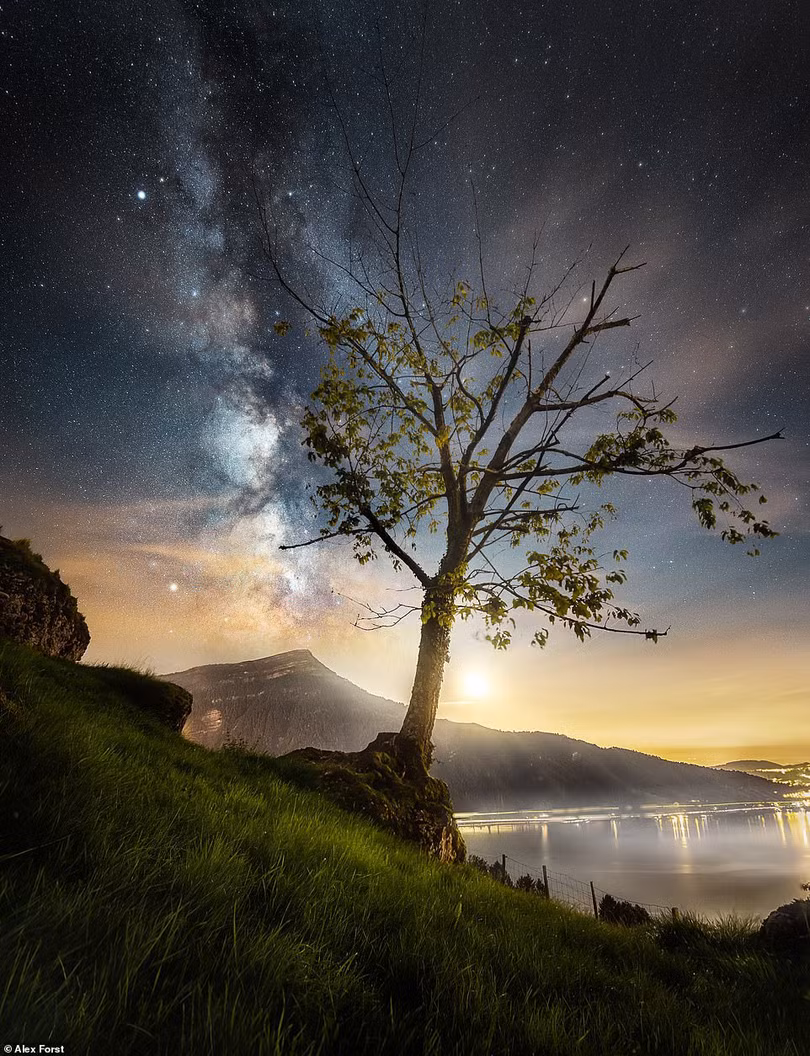 Bộ ảnh phong cảnh siêu thực dưới bầu trời đầy sao