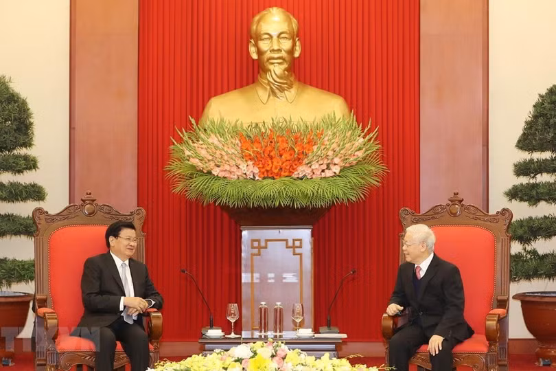 Củng cố và làm sâu sắc hơn quan hệ hữu nghị vĩ đại Việt Nam - Lào