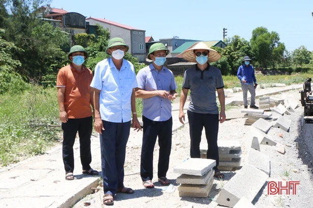 Công trường trọng điểm ở TP Hà Tĩnh lại rộn vang tiếng máy