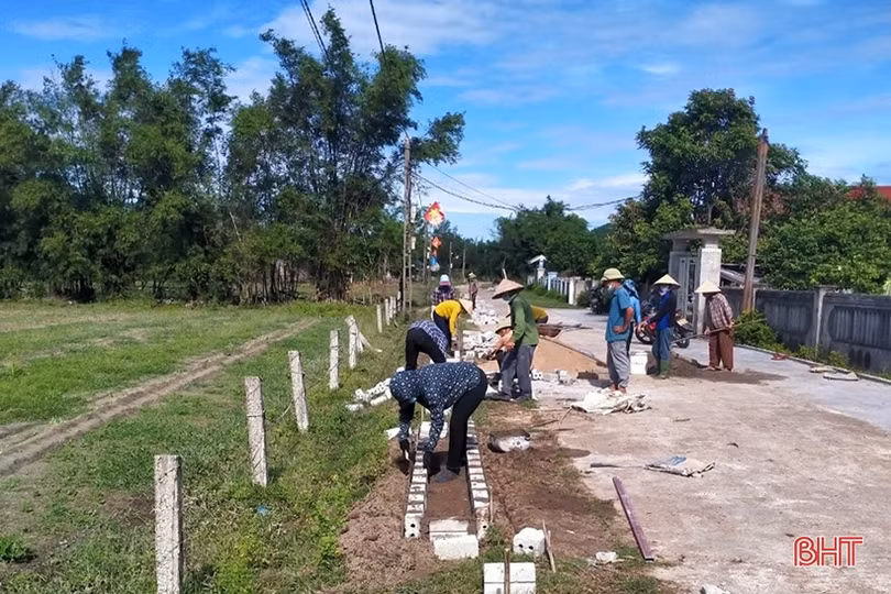 TX Kỳ Anh bám sát nghị quyết, linh hoạt xây dựng nông thôn mới