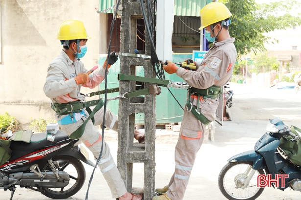 Điện lực Nghi Xuân đã thay thế hơn 20.000 công tơ điện tử