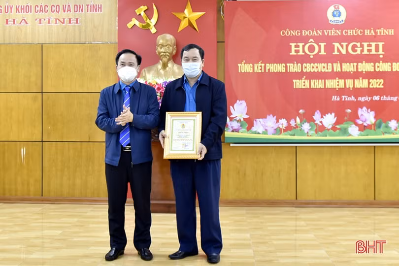 Công đoàn Viên chức Hà Tĩnh: “Mỗi công đoàn cơ sở - Một lợi ích đoàn viên”