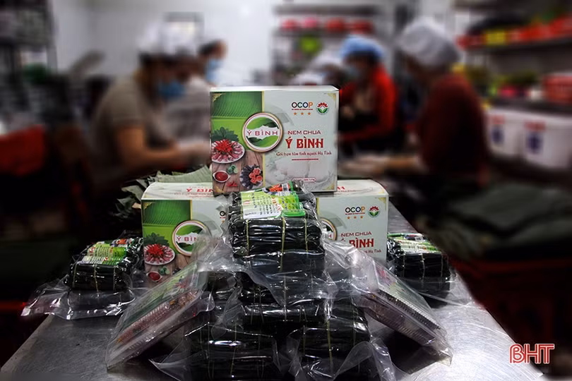 Tết còn 3 tuần, nhiều cơ sở OCOP của Hương Sơn đã kín đơn hàng