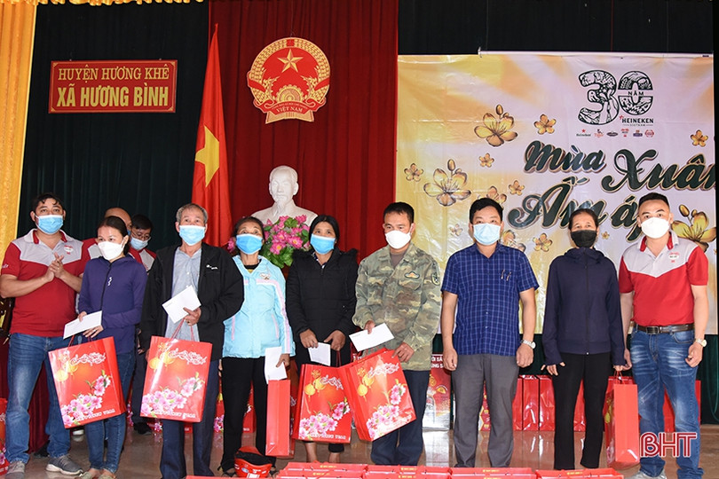 “Mùa xuân ấm áp” của Heineken Việt Nam đến với người nghèo Hà Tĩnh