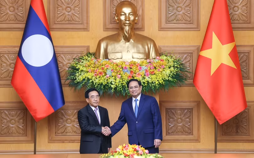 Đẩy mạnh kết nối kinh tế Việt Nam - Lào, giúp Lào có kết nối ra biển