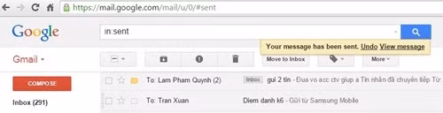 Gmail đã cho phép lấy lại email gửi nhầm với tính năng Undo Send ảnh 3