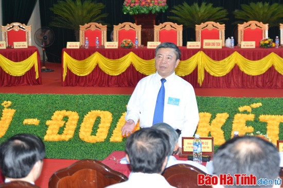 Rút kinh nghiệm chỉ đạo Đại hội điểm Đảng bộ huyện Cẩm Xuyên ảnh 1