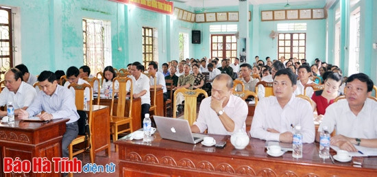 Ưu tiên nguồn lực hỗ trợ huyện Kỳ Anh xây dựng nông thôn mới ảnh 1