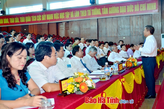 Rút kinh nghiệm chỉ đạo Đại hội điểm Đảng bộ huyện Cẩm Xuyên ảnh 2