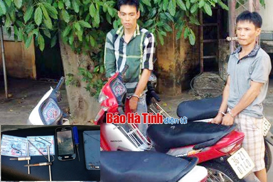 "Nhảy" xe máy ở Vinh đưa sang Hà Tĩnh bán ảnh 1