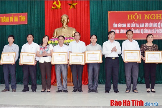 TP. Hà Tĩnh phải đi đầu trong công tác kiểm tra, giám sát của Đảng ảnh 2