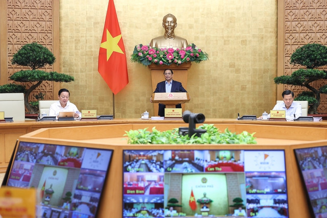 Thủ tướng chủ trì hội nghị Chính phủ với các địa phương