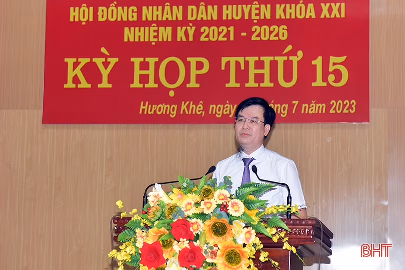HĐND huyện Hương Khê dự kiến ban hành nhiều nghị quyết quan trọng