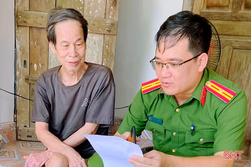 Trưởng công an xã miền núi xứng đáng với “Huy chương Chiến sỹ vẻ vang”