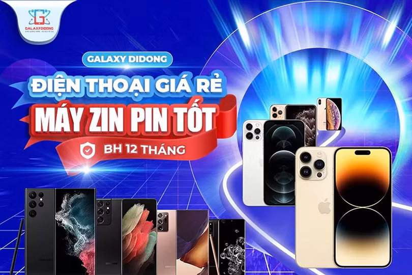 Mua điện thoại iPhone Like New chính hãng giá tốt ở đâu? Đến ngay Galaxydidong