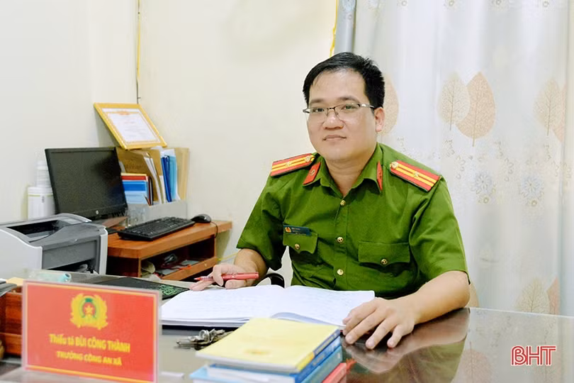 Trưởng công an xã miền núi xứng đáng với “Huy chương Chiến sỹ vẻ vang”