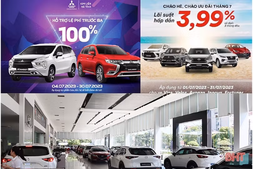 Thị trường ôtô Hà Tĩnh ấm lên nhờ chính sách “kích cầu” của Chính phủ