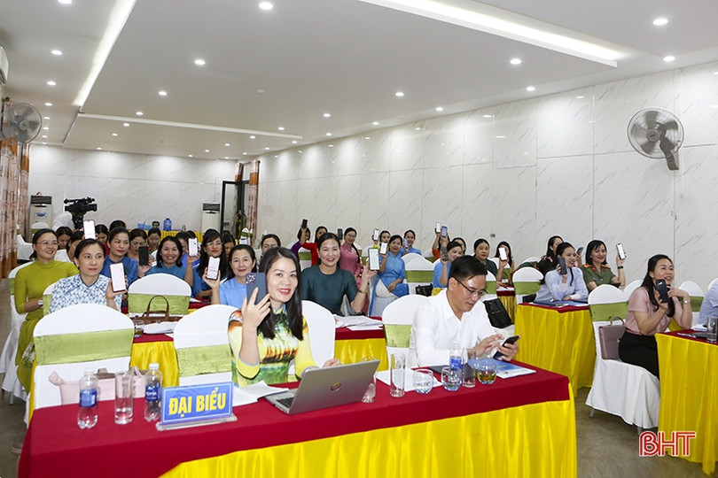 Các cấp hội phụ nữ Hà Tĩnh tiếp tục hỗ trợ hội viên phát triển toàn diện ảnh 5 Các cấp hội phụ nữ Hà Tĩnh tiếp tục hỗ trợ hội viên phát triển toàn diện