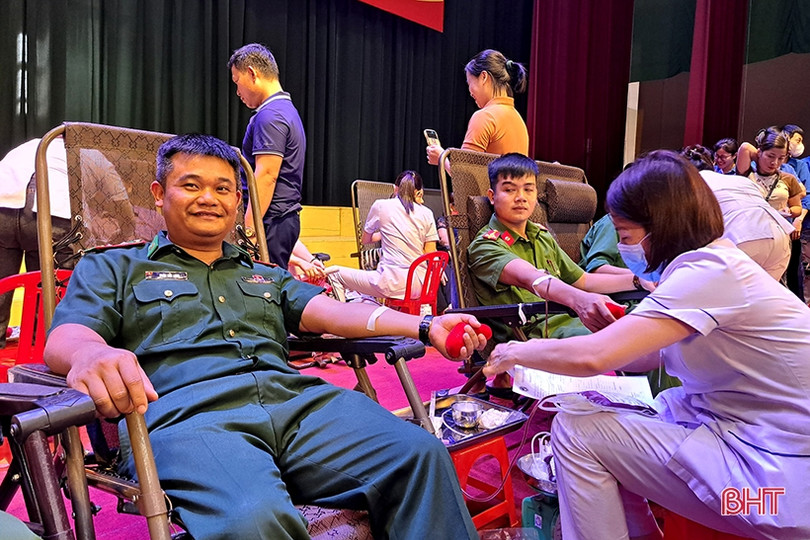 Nghi Xuân tiếp nhận 269 đơn vị máu tình nguyện