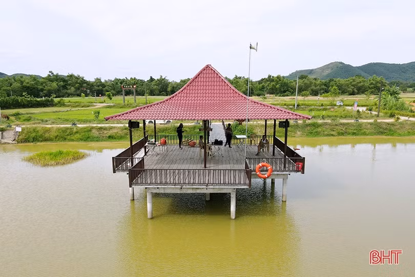 Biến ao tù nước đọng thành hồ điều hòa xanh mát ở Hà Tĩnh