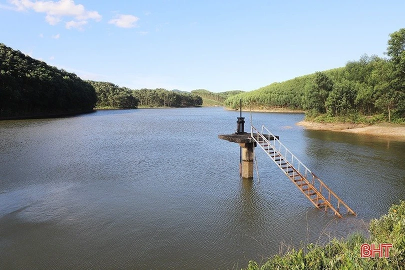 Hồ chứa nước Cha Chạm xuống cấp và nỗi lo mất an toàn