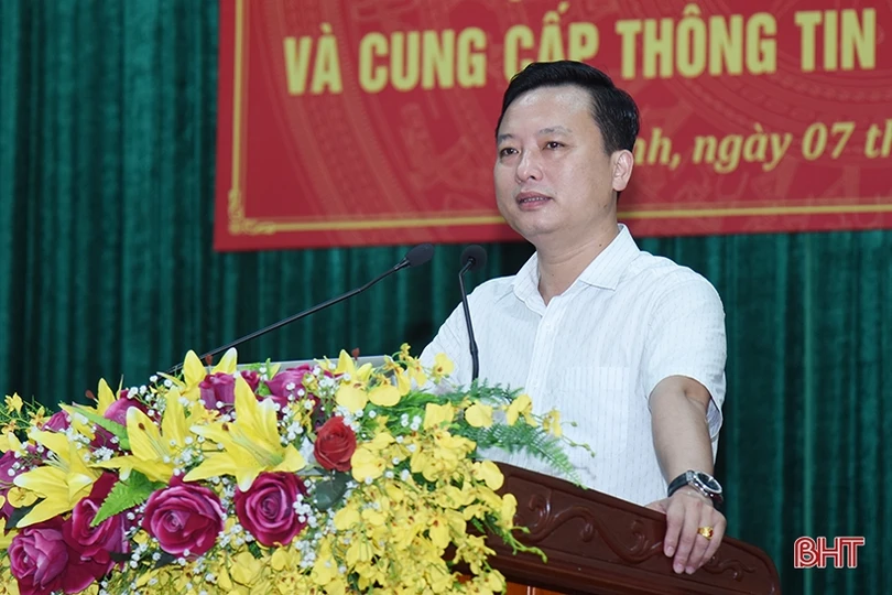 Nâng cao kỹ năng phát ngôn và cung cấp thông tin báo chí cho hơn 200 đại biểu Hà Tĩnh