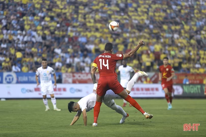 Những con số ấn tượng của Hồng Lĩnh Hà Tĩnh sau giai đoạn 1 V.League