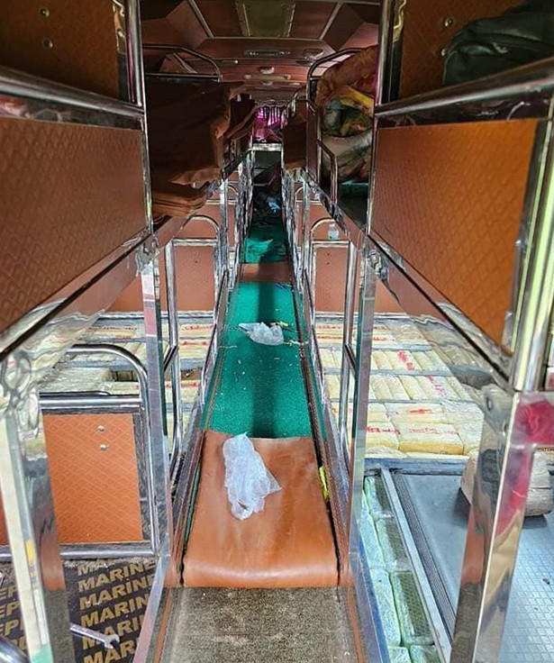 Lào bắt xe khách chở hơn 7 triệu viên ma túy, gần 200 gói ketamin
