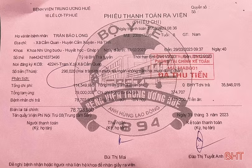 MS2313: Người mẹ nghèo muốn thay con trai 8 tuổi chịu những cơn đau của bệnh ung thư máu