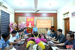 Hà Tĩnh sẽ lựa chọn một số đảng bộ để tổ chức duyệt đại hội điểm