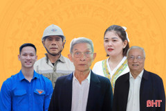 Cử tri Hà Tĩnh gửi gắm niềm tin, kỳ vọng trước ngày hội non sông