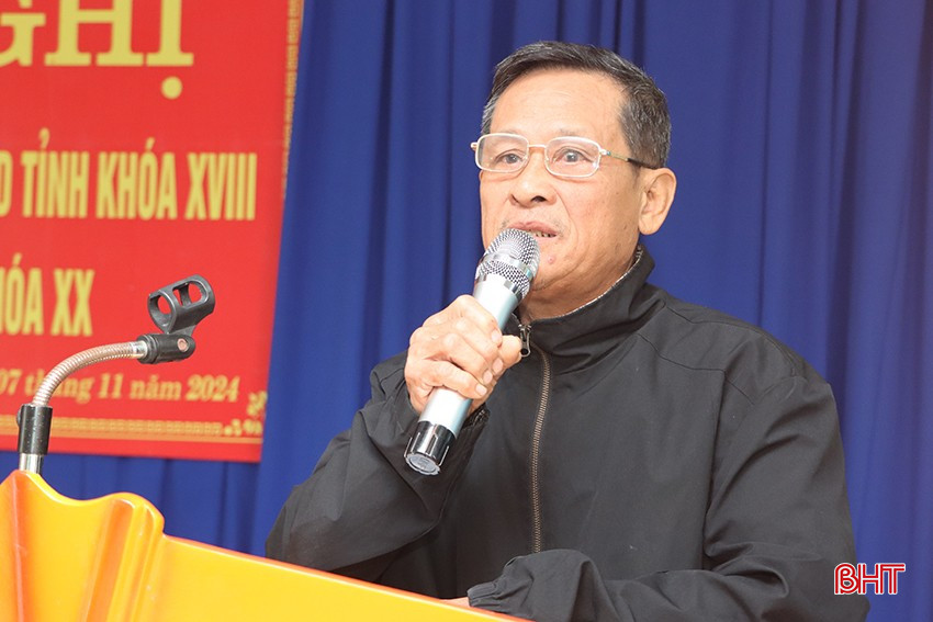 Cử tri Trần Viết Át - thôn Hà Phúc Đồng, xã Nam Phúc Thăng: Đề nghị các cấp, ngành quan tâm giải quyết chế độ chính sách cho đối tượng dân công hỏa tuyến và bộ đội chiến trường Lào, Campuchia.
