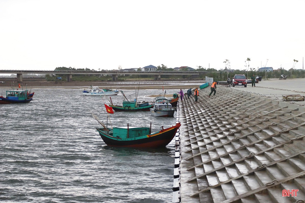 Toàn tỉnh hiện tồn tại 4 trọng điểm đê điều xung yếu có nguy cơ sạt lở, mất an toàn khi bão số 5 đổ bộ gồm: đê Hội Thống đoạn qua xã Đan Hải, đê Tả Nghèn đoạn qua xã Lộc Hà, đê Cẩm Nhượng ở xã Thiên Cầm, đê Hải Hà Thư đoạn qua xã Hải Ninh.