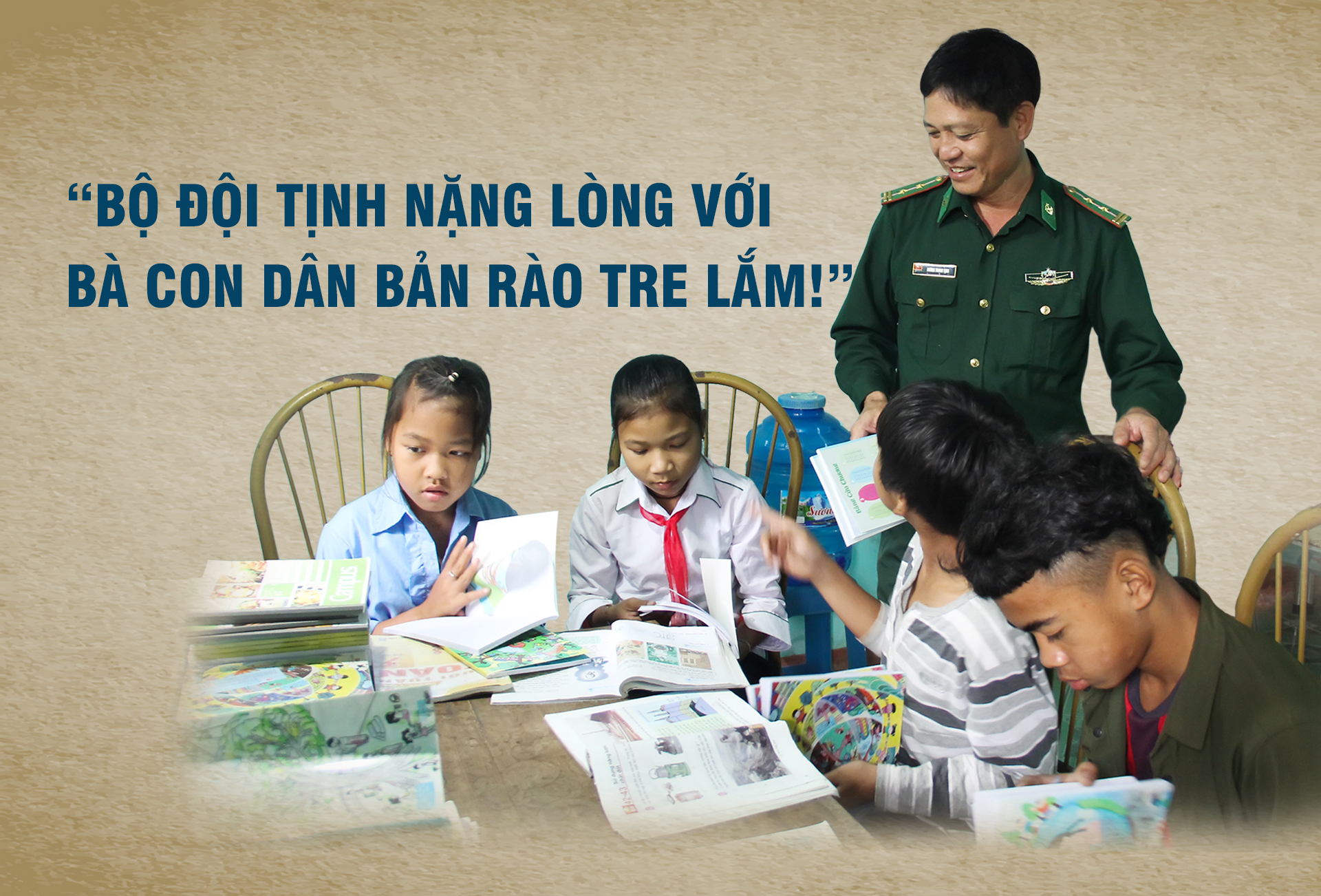 “Bộ đội Tịnh nặng lòng với bà con dân bản Rào Tre lắm!”