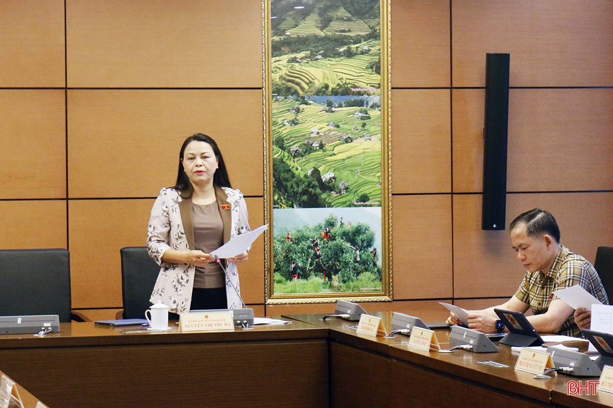 Đại biểu Quốc hội Hà Tĩnh thảo luận tổ một số dự án luật, luật sửa đổi