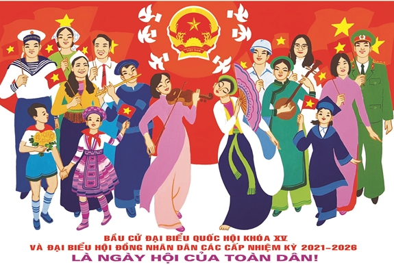 Ngày bầu cử ĐBQH khóa XV và đại biểu HĐND các cấp nhiệm kỳ 2021-2026 diễn ra như thế nào?